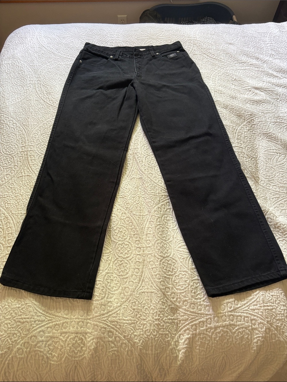 Harley-Davidson Black Wide-Leg Women's Jeans